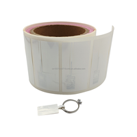 Etiqueta RFID de largo alcance 860-960MHz Control DE ACCESO Imprimible U9 Chip UHF Rfid Etiqueta para joyería y artículos de lujo Etiqueta