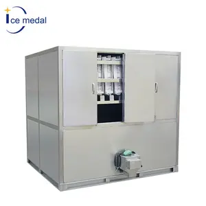 ICEMEDAL IMC3 3000kg/24h 3 tonnellate funzionamento facile 1 tonnellate cubetto macchina per fare il ghiaccio macchinari industriali cubetto