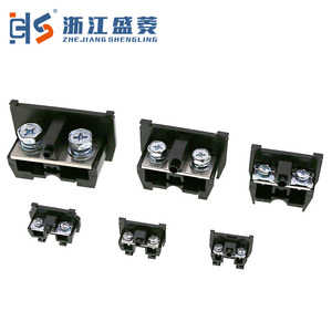 บล็อกขั้วต่อแบบราง DIN สำหรับอุตสาหกรรม รุ่น CZLS TBC-30 3OA แบบขั้วต่อสกรู ทำจากทองแดงชุบนิกเกิล 2 ขั้ว 30 แอมป์ - Product Image 6