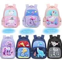 Sacs d'école mignons pour enfants, sacs à dos rigides pour élèves du primaire, sacs à bandoulière papillon de dessin animé pour filles et garçons