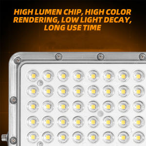 <span class=keywords><strong>Projecteur</strong></span> de lumière d'inondation à LED <span class=keywords><strong>solaire</strong></span> 200W/400W IP66 étanche éclairage de jardin réglable à haute luminosité - Product Image 2