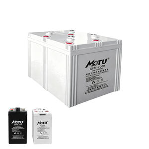 Batería de plomo-ácido sin mantenimiento MOTU 2V 2000Ah 800Ah 200Ah para almacenamiento de energía híbrida eólica-solar y suministro de energía CC de emergencia - Product Image 1
