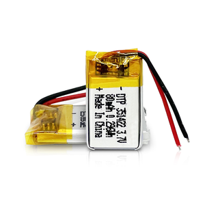 충전식 KC 인증 리튬 배터리 DTP 351422 3.7V 80mah 리튬 이온 폴리머 소형 배터리 - Product Image 6