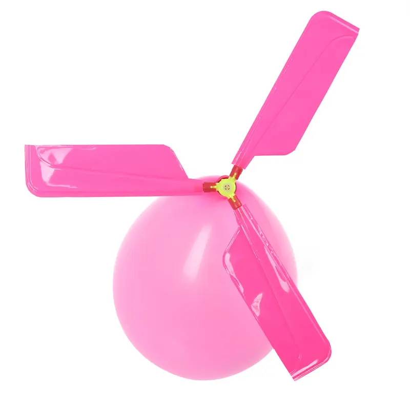 Funny Balloon Helicopter Flying Outdoor Playing Educational Kids Toys