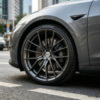 Rines de Aluminio Forjado Monobloque 20 5x108 de Fábrica PY, Forjados por CNC, Aprobados por DOT, Compatibles con Autos Honda