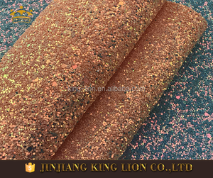 Fogli di Glitter per Unghie Natalizi, Tessuto Sintetico in PU per Accessori e Decorazioni per la Casa - Product Image 5