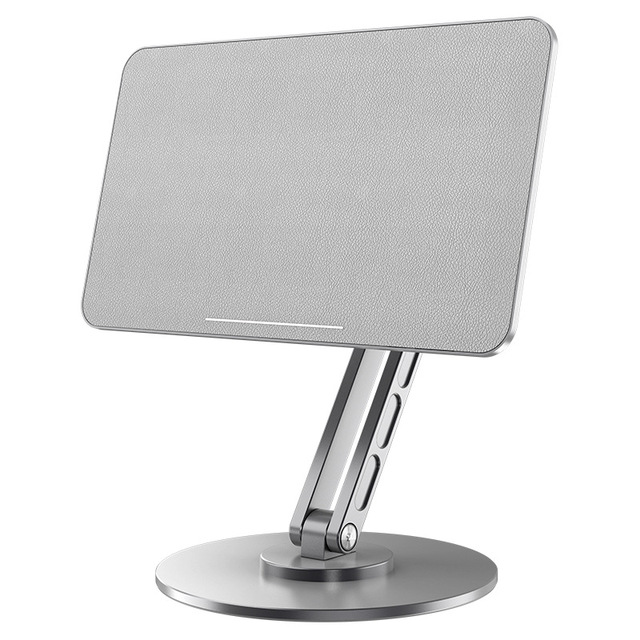 360 Degree Adjustable Foldable Magnetic Table Holder Aluminum Alloy Metal for iPad Pro 11inch & 12.9inch Air