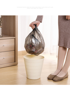 أكياس قمامة رخيصة بالجملة صديقة للبيئة أكياس نفايات بلاستيكية ملونة مسطحة - Product Image 5