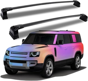 JOESHIER Barra Transversal Portaequipajes de Techo de Aleación de Aluminio Negra de Alta Calidad Estilo OE para Land Rover Defender 90/110 - Product Image 1