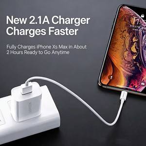 Chargeur mural USB-A UGREEN 10,5 W avec charge rapide 2,1 A pour smartphones, tablettes et écouteurs - Product Image 3
