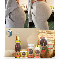 Ensemble d'agrandissement des fesses Erlianbio Booty Curve Gold, extrait de Maca, ensemble de cinq pièces pour l'amélioration des hanches