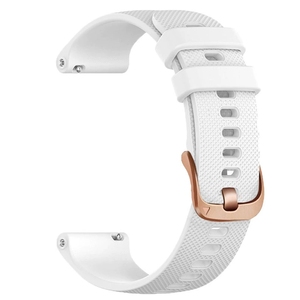 Bracelet de montre intelligente en silicone fin pour femme de 20 mm pour <span class=keywords><strong>Garmin</strong></span> Move 3S /vivoActive 5/<span class=keywords><strong>Venu</strong></span> <span class=keywords><strong>SQ2</strong></span> 3S/Vivomove3/ Galaxy Watch 5 6 - Product Image 5