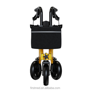 New Design 3 Wheel Folding Rollator <strong>Walker</strong> <strong>with</strong> Seat for Seniors - Product Image 2