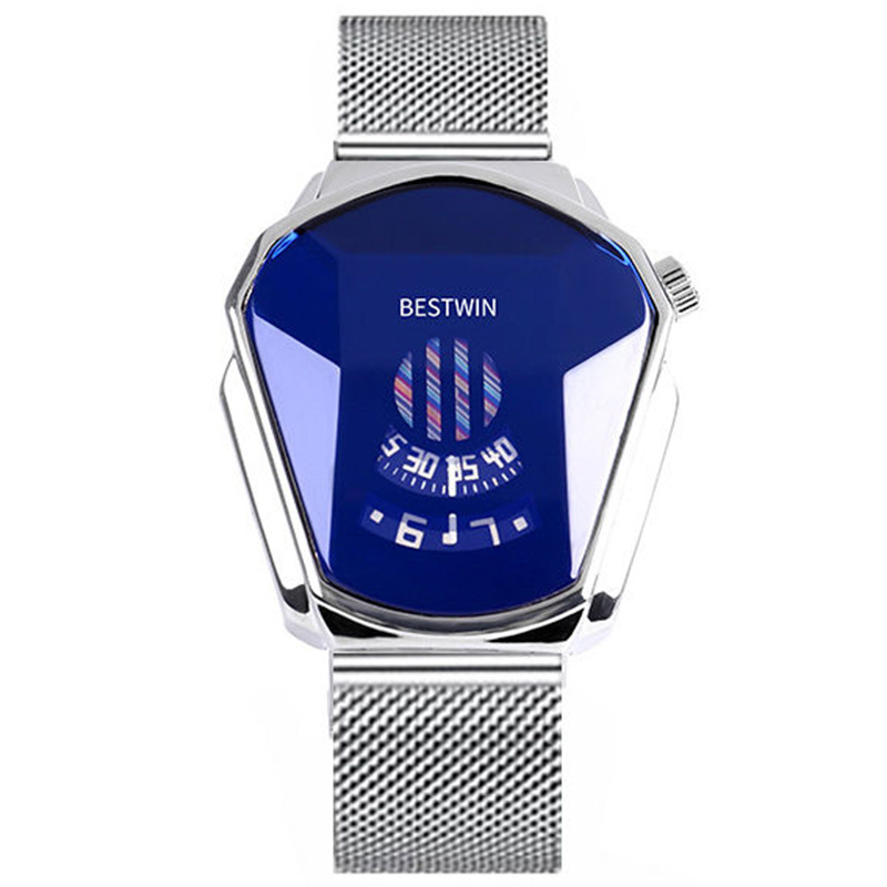 Bestwin Luxury Quartz Watch for Men & Women - Waterproof Diamond Style ...