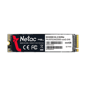 Netac NVMe M.2 2280 NV2000 Gen3x4 3D NAND Flash interne solid state drive voor desktop & laptop, plastic behuizing, nieuw product - Product Image 1