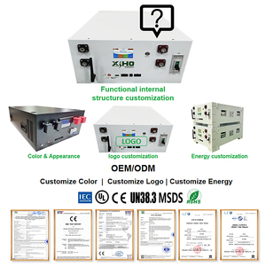 Xiho OEM ODM 51.2V 15kWh 16kWh <span class=keywords><strong>Type</strong></span> empilable 280Ah 314Ah Cellules Lifepo4 Système de stockage d'énergie solaire Batterie au <span class=keywords><strong>lithium</strong></span>-ion - Product Image 3