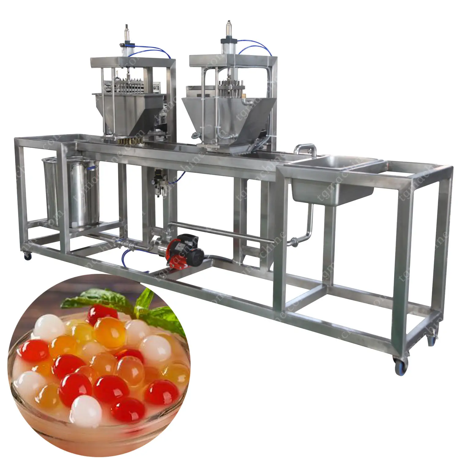 Multifunctional small capacity agar boba maker tea cake popping boba machinery