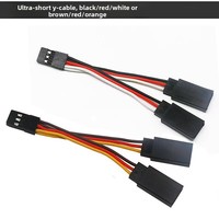 Câble d'extension Y-Line pour servo de direction RC 3 broches, connecteur standard mâle-femelle pour avion/voiture/hélicoptère RC CN