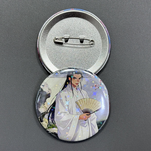 Spille Distintive Personalizzate in Latta con Logo Stampato e Chiusura a Farfalla, Regali Promozionali Popolari - Product Image 4