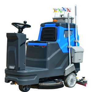 Nouvelle conception de balayeuses de sol manuelles sans fil entièrement fermées avec bande transporteuse - Product Image 1