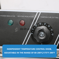 Friteuse Électrique Commerciale Professionnelle 110V/220V pour Restaurants, 1 Cuve, 1 Panier, Capacité 6 lb, pour Poulet et Frites