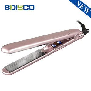 Bdisco Ceramic Plate 2 In 1 Hair Straightener With Steam Spray And Cooling Moisture Function For Dry And Wet Use - Product Image 1