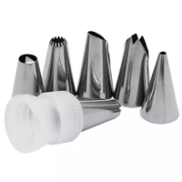 Kit de décoration de gâteaux avec poche à douille jetable en PE, Kits d'outils de cuisson pour Cupcakes