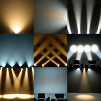 200W COB PAR LED lumière de scène blanc chaud et RGBWA pour événements intérieurs connexion sans fil DMX512 DMX effet de faisceau de contrôle émission UV