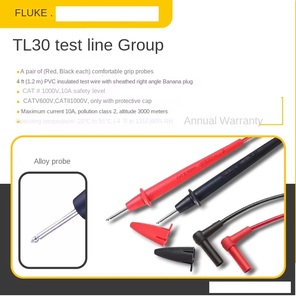 For Original Pen TL 31 Watch <b>Clamp</b> Silicone Wire Special Tip Black/Red TL31 TL75/71/20 - Product Image 2