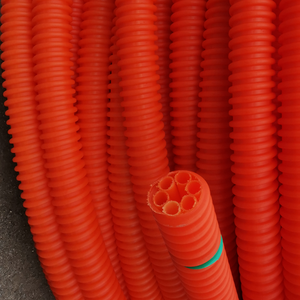 أنبوب بلاستيكي مموج من البولي إيثيلين عالي الكثافة بسعر جيد، أنبوب حماية سداسي المسارات بقطر 110 مم لنظام الكابلات على الطرق السريعة - Product Image 6