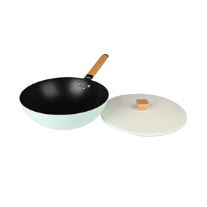 Gran oferta, utensilios <span class=keywords><strong>de</strong></span> cocina gruesos resistentes al calor, juego <span class=keywords><strong>de</strong></span> cinco piezas, juego <span class=keywords><strong>de</strong></span> ollas antiadherentes azules, Gas <span class=keywords><strong>de</strong></span> inducción <span class=keywords><strong>de</strong></span> cocina, uso General - Product Image 2