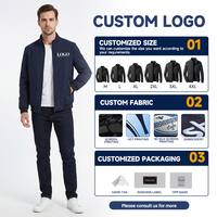 Blouson Bomber Homme RCX Personnalisé Noir Décontracté à Col Montant avec Logo Frontal, Écologique, Respirant et Coupe-Vent, Haute Qualité
