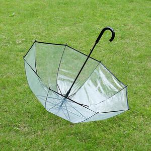 Parapluie transparent promotionnel pour l'extérieur et le jardin, parapluie tendance pour la pluie - Product Image 3