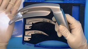 Set de Laringoscopio Rígido Directo para Cirugía Microlaringea, Laringoscopio de Suspensión con Soporte para Endoscopio - Product Image 3