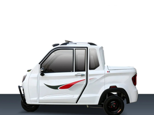 Triciclo Eléctrico de Carga con Cabina Cerrada EEC COC de 60V, Motocicleta de 3 Ruedas, Carrito de Movilidad para Transporte de Mercancías - Product Image 2