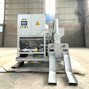 Presse à briquettes de sciure d'acier inoxydable et d'aluminium à double sortie avec moteur |   Fiabilité garantie <span class=keywords><strong>pour</strong></span> une gestion ininterrompue des déchets - Product Image 5