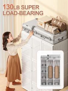 <span class=keywords><strong>2023</strong></span> nuevo estilo Venta Superior Popular de una pieza Súper estable Elegante y conveniente armario plegable - Product Image 4