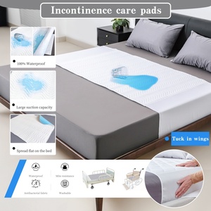Venta al por <span class=keywords><strong>mayor</strong></span> sábana plana bajera <span class=keywords><strong>de</strong></span> incontinencia 90*60 cm ultra absorbente 5 capas a prueba <span class=keywords><strong>de</strong></span> fugas impermeable <span class=keywords><strong>adulto</strong></span> Underpad OEM ODM almohadillas <span class=keywords><strong>de</strong></span> <span class=keywords><strong>cama</strong></span> - Product Image 4