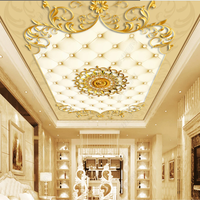 Revêtement de plafond en pvc extensible, 30 cm, design 3D imprimable, décoration d'intérieur, carreaux artistiques, plafond
