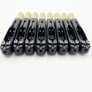 Juego de Puente para Guitarra Eléctrica de 8 Cuerdas sin Cabezal, Premium, Completo, con Herrajes Superiores e Inferiores, Accesorios para Guitarra - Product Image 5