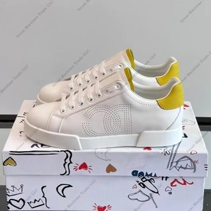 Chaussures de skate décontractées de luxe pour hommes, modèle Panda noir et blanc, plateforme, pour femmes, marque Campus Couple - Product Image 5