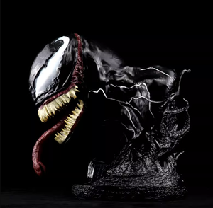 Intérieur Extérieur Statue grandeur nature Sculpture en résine Personnage de film Marvel Statue de buste de venin en résine pour décoration - Product Image 3