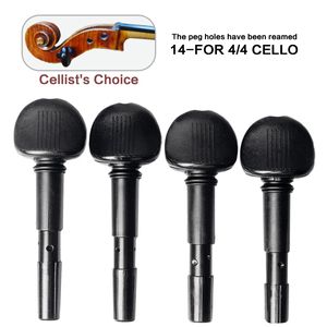 Clavijas de Violonchelo Mecánicas de Alta Calidad 4/4, Clavijas de Violonchelo de 14 mm de Diámetro para Fabricación de Violonchelos y Luthiers - Product Image 3