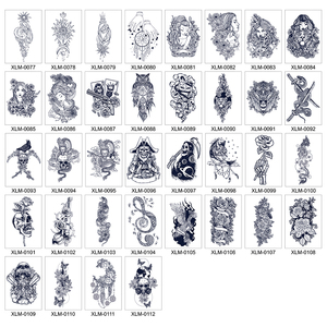 Nuovi Design di Tatuaggi Temporanei Personalizzati all'Ingrosso per Uomini e Donne, Adesivi per Tatuaggi Impermeabili Semi-Permanenti - Product Image 6