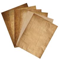 Enveloppe Cadeau Lettre 48 Feuilles Vintage Nostalgique A4 Impression Recto-Verso Papier Ordinaire DIY Journal Scrapbook Décoratif