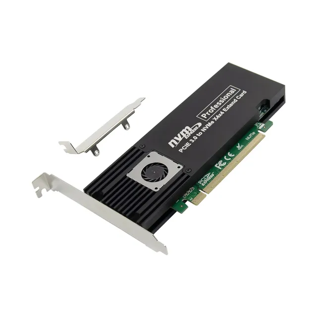PCIe X16 ASM2824 to 4 Port M.2 NVMe SSD Adapter Converter Made in China/Guangxi in Stock