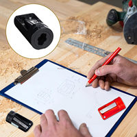 Taille-crayon professionnel Ranguo en plastique souple fait main à double trou pour crayons plats et standard, avec logo personnalisé, promotionnel
