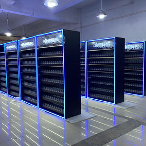 Espositore Multistrato APEX per Tabaccheria, Scaffali Metallici per Sigarette con Spintori e Schermo LCD - Product Image 5