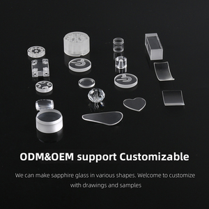 Composants en saphir incurvés sur mesure pour applications horlogères, anti-rayures et anti-corrosion - Product Image 6