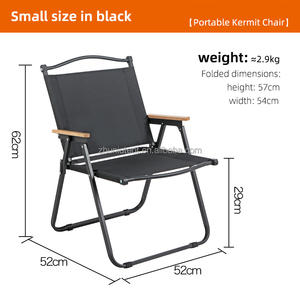 Kermit portátil al aire libre Muebles de Jardín Poker banquete Catering Camping Picnic plegable Kemit Silla de playa para jardín Poker barbacoa - Product Image 4